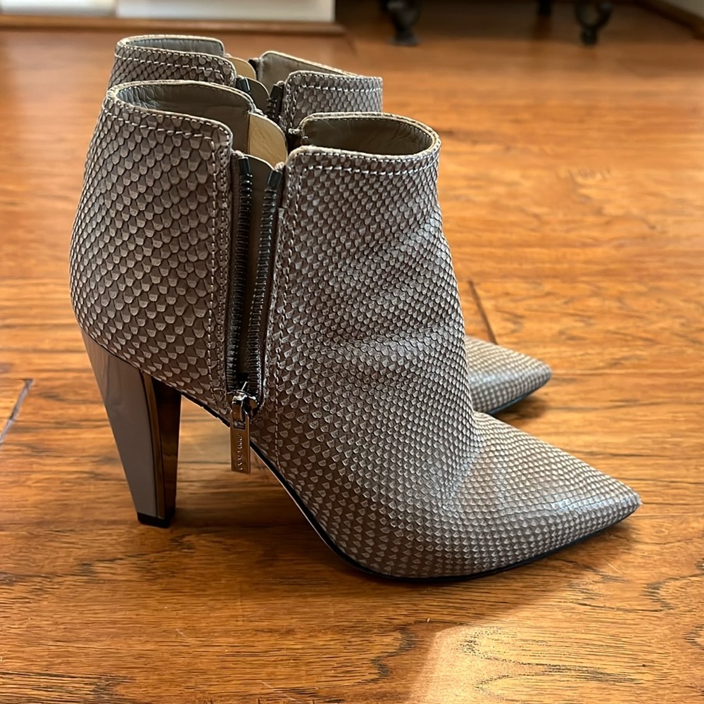 Gray Jimmy Choo booties - size 38